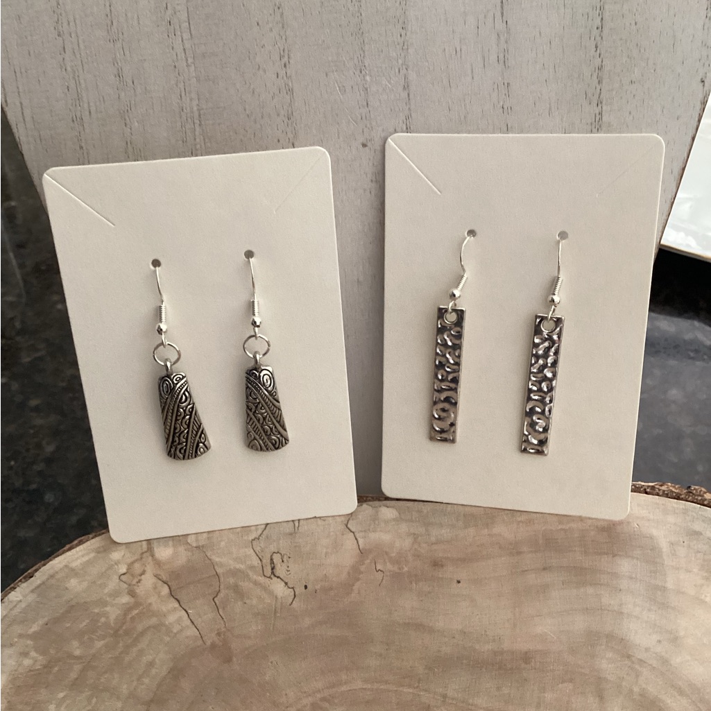 Simply Silver Earrings